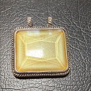 Lia Sophia Gold and Silver Necklace Pendant